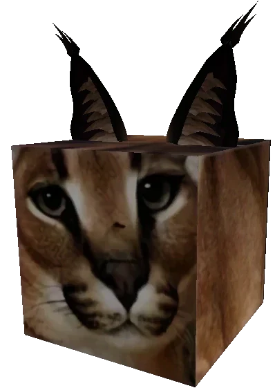 ig Floppa the caracal Gosha lying on a windowsill, the original viral meme cat behind Roblox's Raise a Floppa game