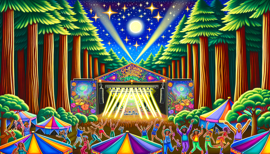 California Camping Festivals: Music Under the Redwoods