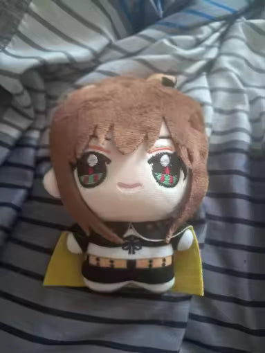 Anime stuffed animal Subaru Natsuki plushie soft short plush material detail