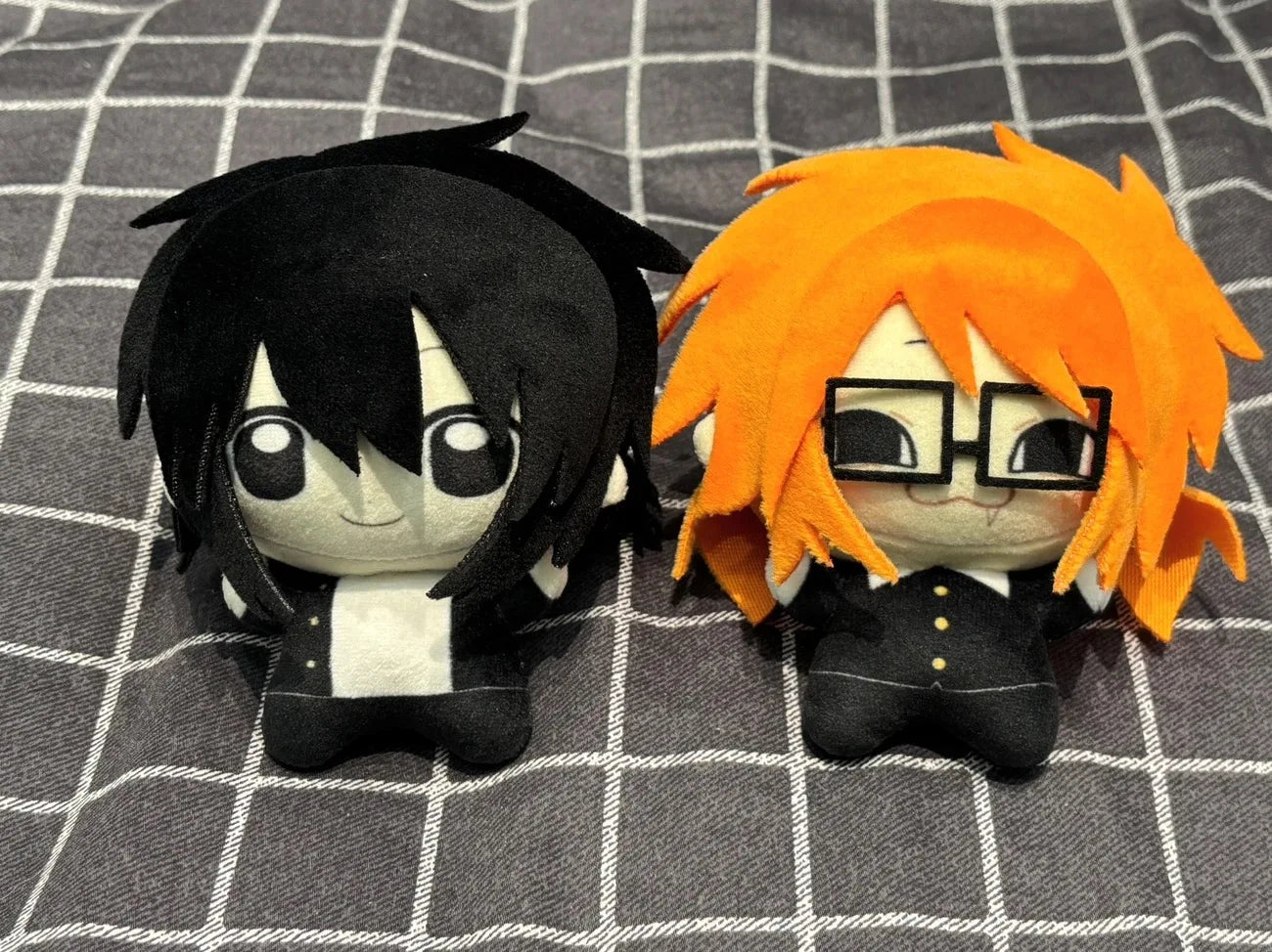 Dark humor plush toy indie webcomic fan merchandise desk display