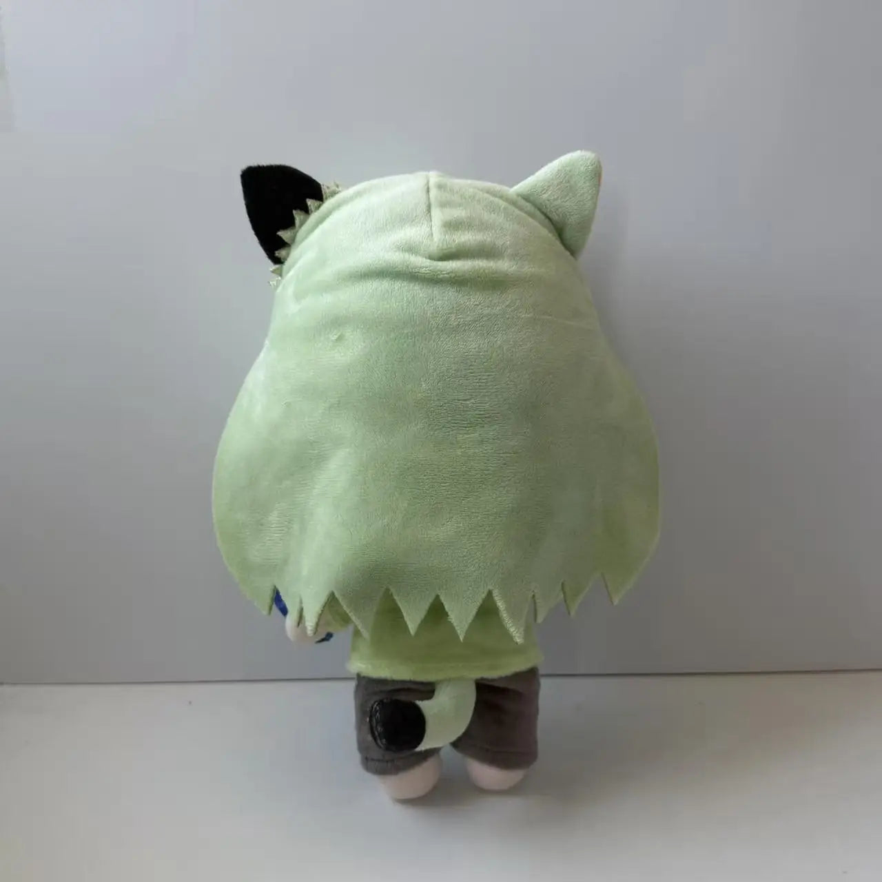 Handmade anime plush Yaniko Satou chainsmoker cat girl holding cigarette