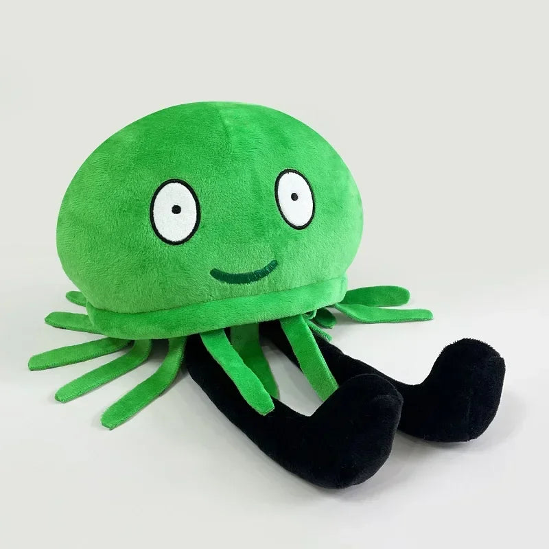 Jade the Jellyfish handmade plush green character soft toy