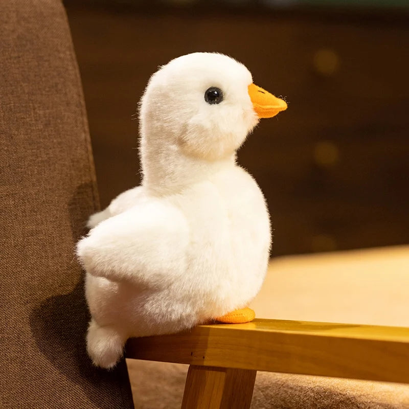Kawaii duck plush toy in packaging gift ready presentation