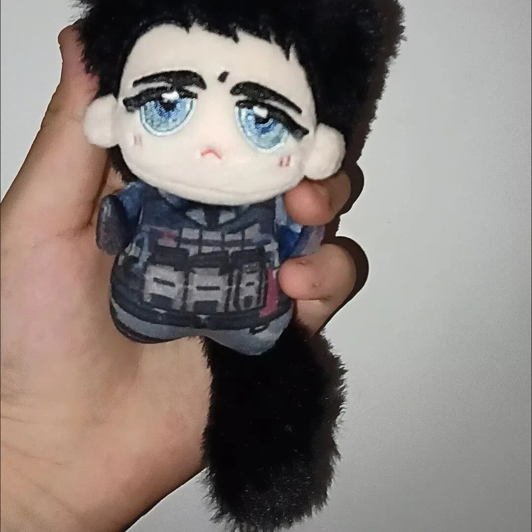 Keegan plush side profile 10cm fan-inspired collectible
