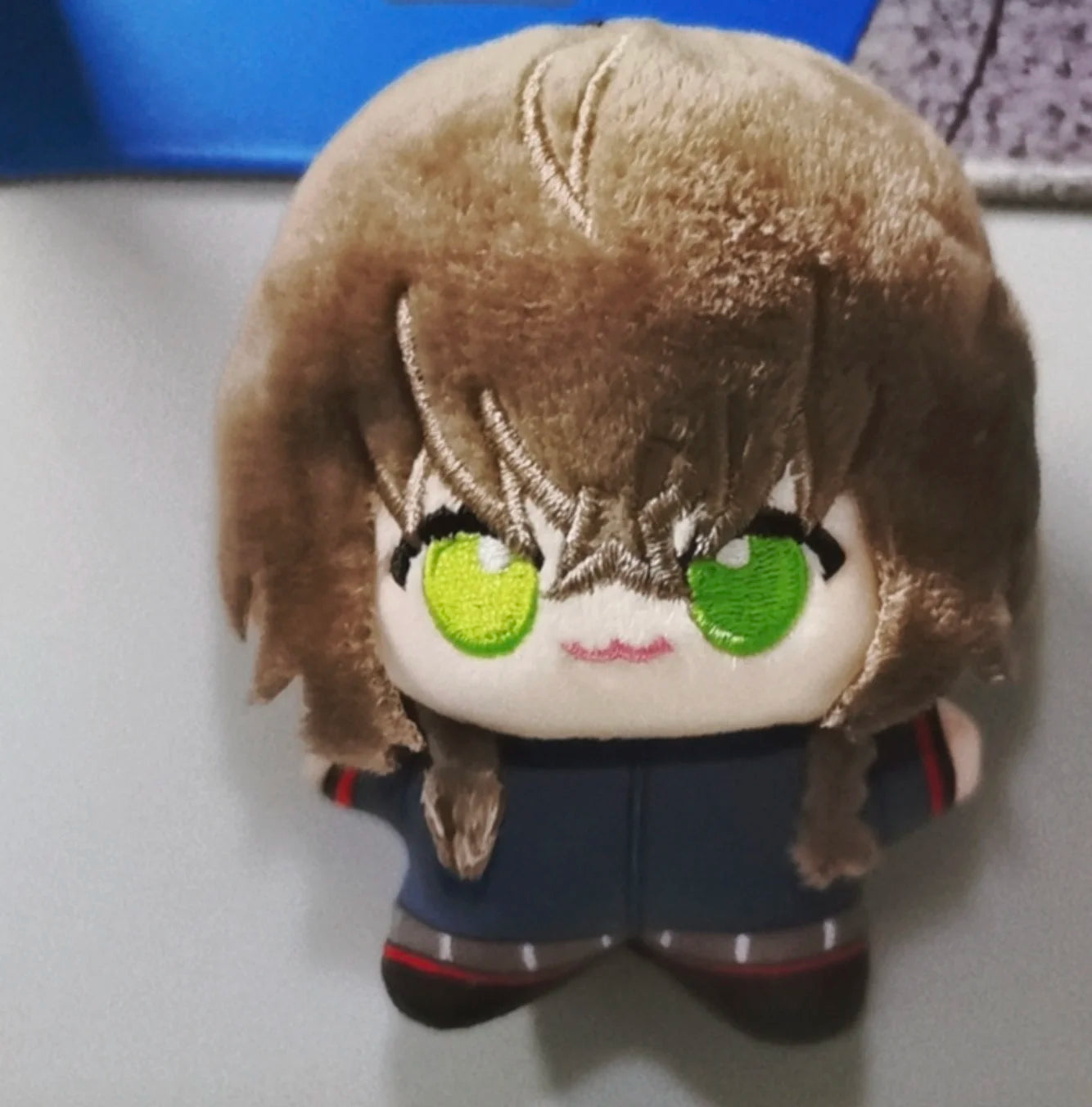 Lab Member 008 Suzuha Amane plush doll close-up