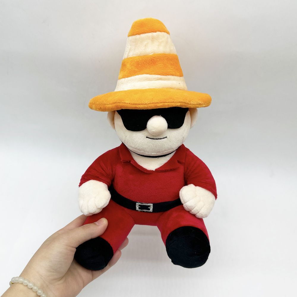 Machine Party Cone Guy plush gift for indie horror game fans