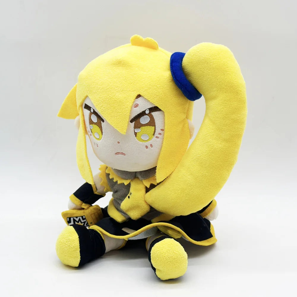 Neru plushie the yellow one mesmerizer vocaloid fan art plush