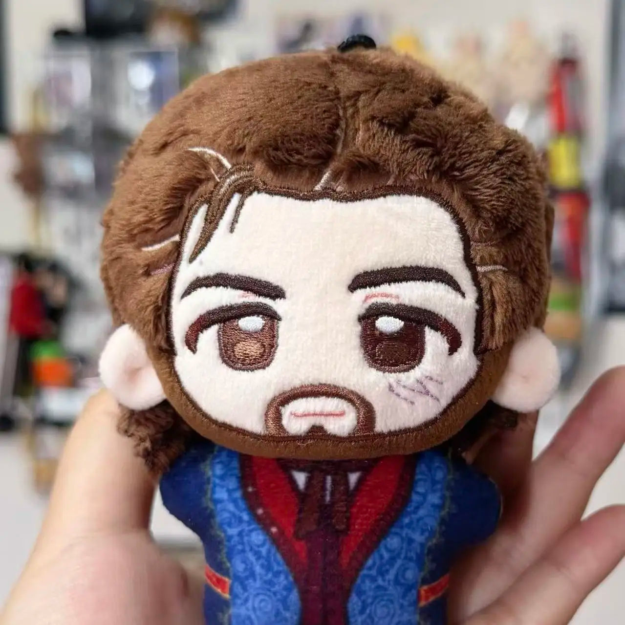 Gale Plush Pendant - Handmade Gale Dekarios Plush, Gale of Waterdeep Wizard Plush Toy, 10cm RPG Fan Gift