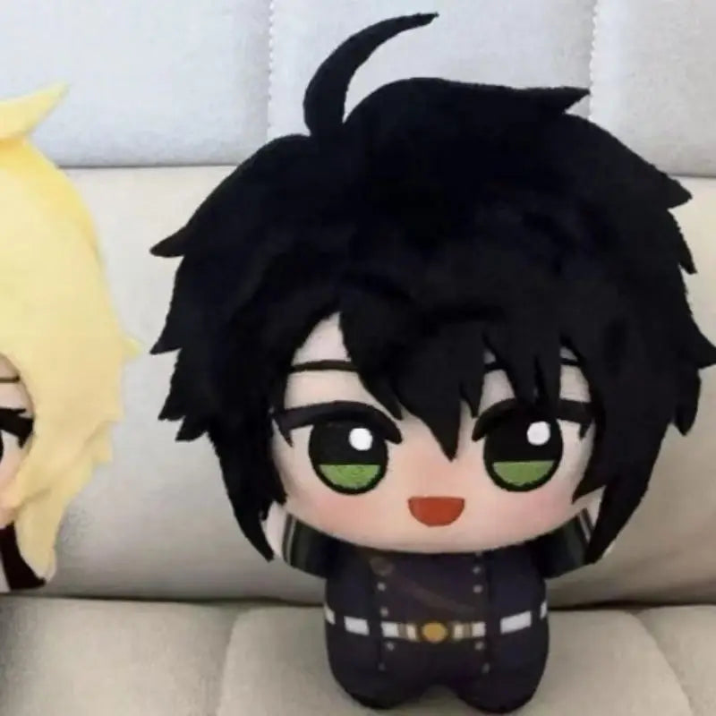 Yuu plush dark fantasy anime collectible, fan-made soft toy front view
