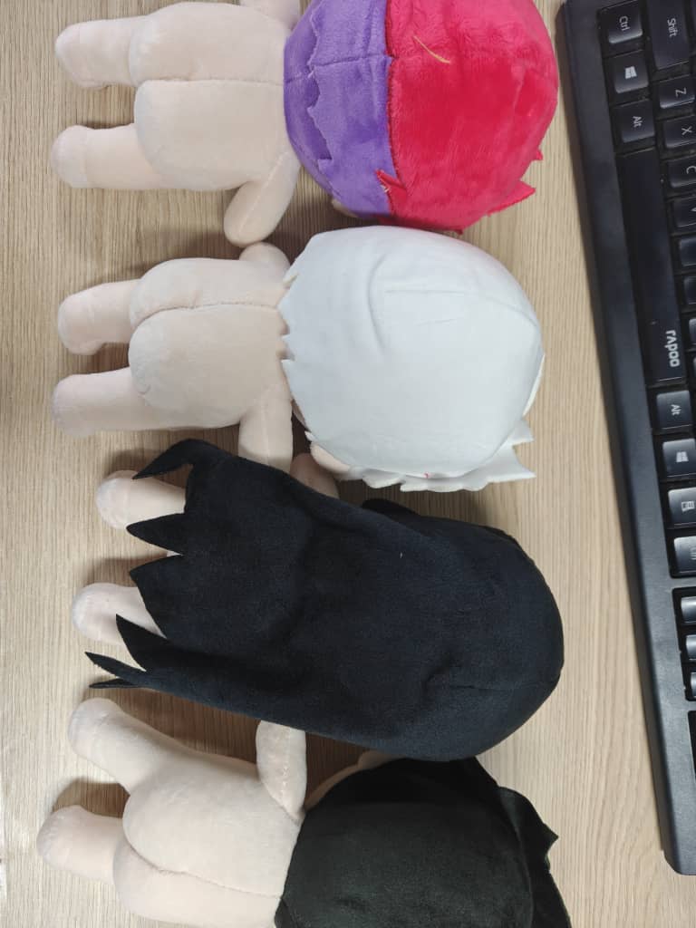 novel character plushie supplier update