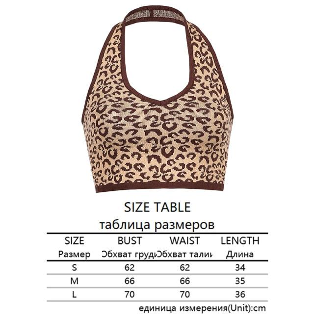 Halter Knitted Tops - aprasi