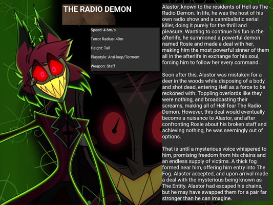  Alastor the Radio Demon's green soul chain breaking in Hazbin Hotel Season 2 finale Curtain Call