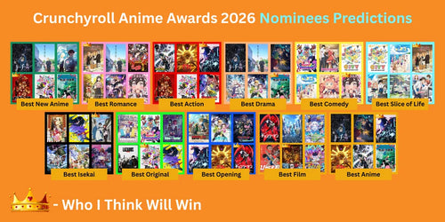 Crunchyroll Anime Awards 2026 ceremony nominees predictions Tokyo May 23 anime of the year
