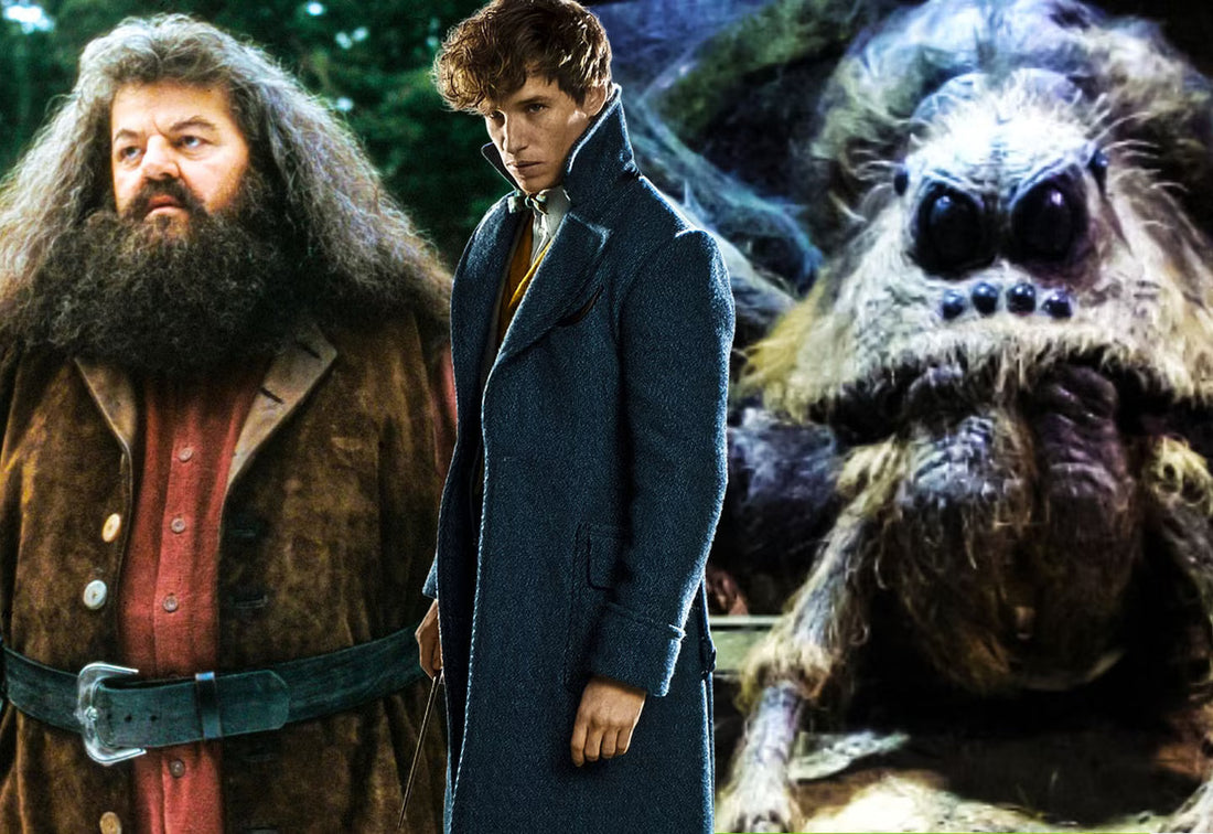 Newt Scamander and Hagrid compared as magizoologists magical creatures Wizarding World