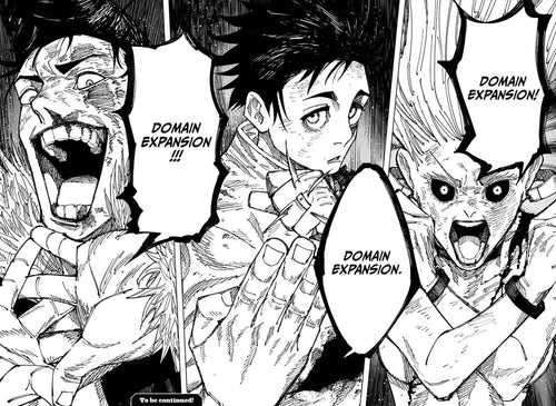 Yuta Okkotsu activating Authentic Mutual Love domain expansion in JJK Season 3 Episode 12 Sendai Colony finale