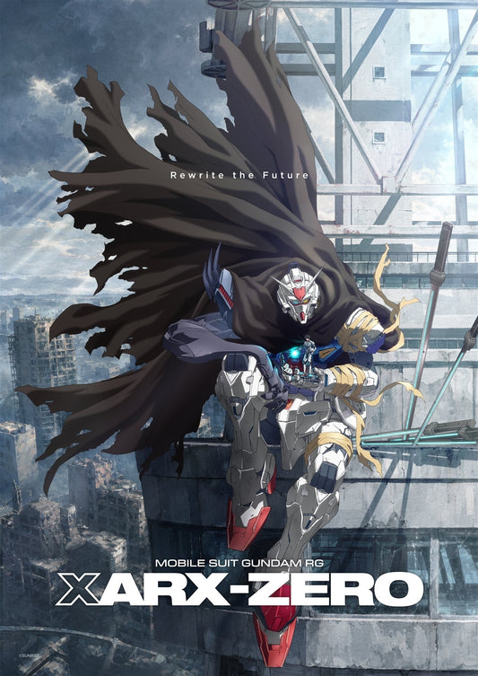 Gundam RG XARX-ZERO officially launches in North America and Japan in April 2027. Here's the full breakdown of story, cast, director Kamiyama, and the RG Project.