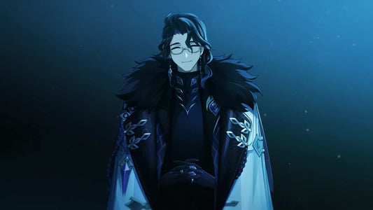 Pantalone Regrator ninth Fatui Harbinger Genshin Impact 6.6 face reveal design