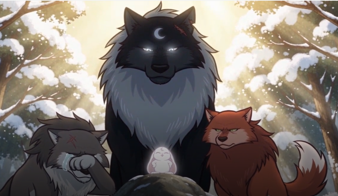 A giant wolf raises a moon-sent bunny who thinks she's a predator. Here's what the Why Am I a Wolf anime is about and where to watch it free on Trimz.