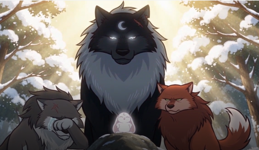 A giant wolf raises a moon-sent bunny who thinks she's a predator. Here's what the Why Am I a Wolf anime is about and where to watch it free on Trimz.