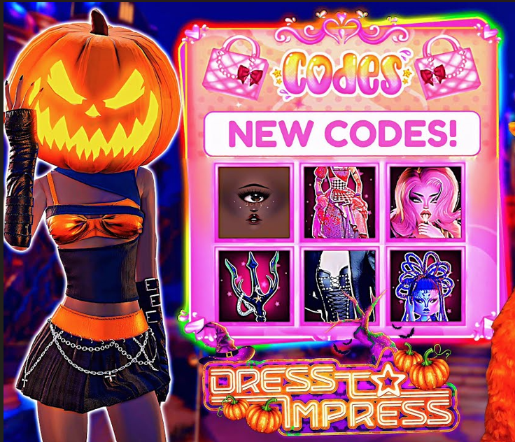 HOW To CLAIM All New HALLOWEEN ITEMS In The NEW UPDATE:ROBLOX Dress To Impress