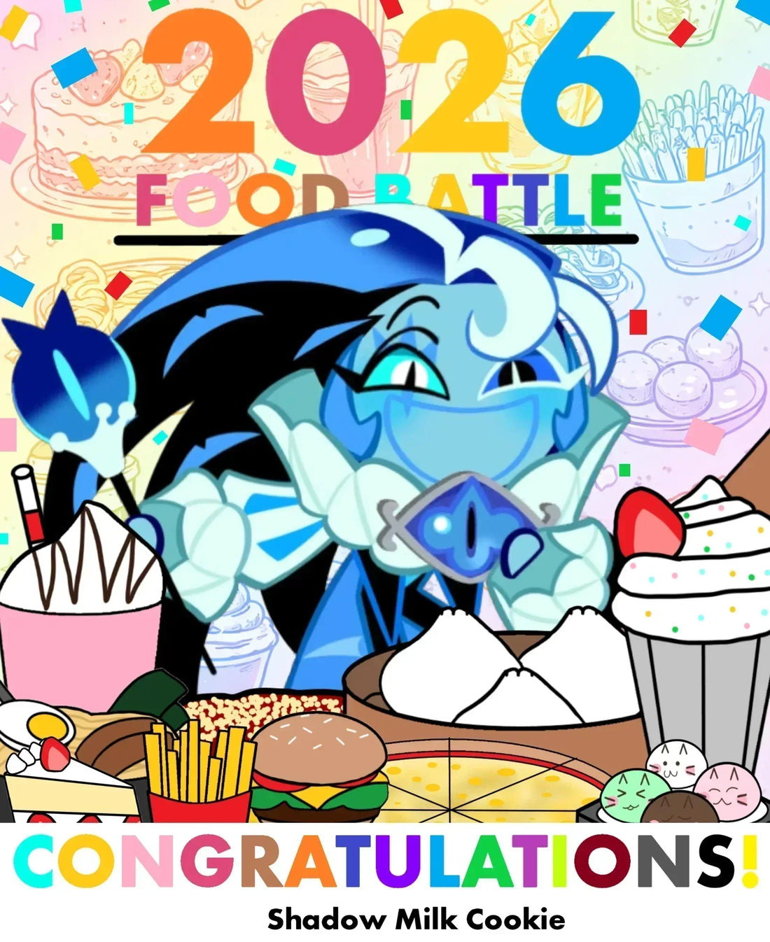 Shadow Milk Cookie blue jester villain Cookie Run Kingdom 2026 fandom controversy