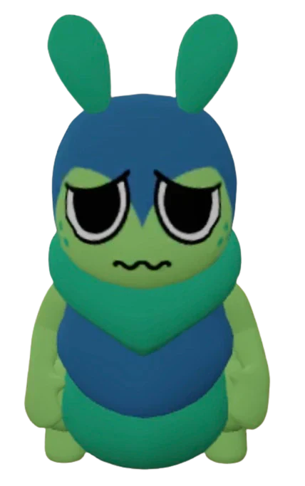 Squirm Dandy's World toon caterpillar bookworm lore backstory Delilah Keen Ichor 2026