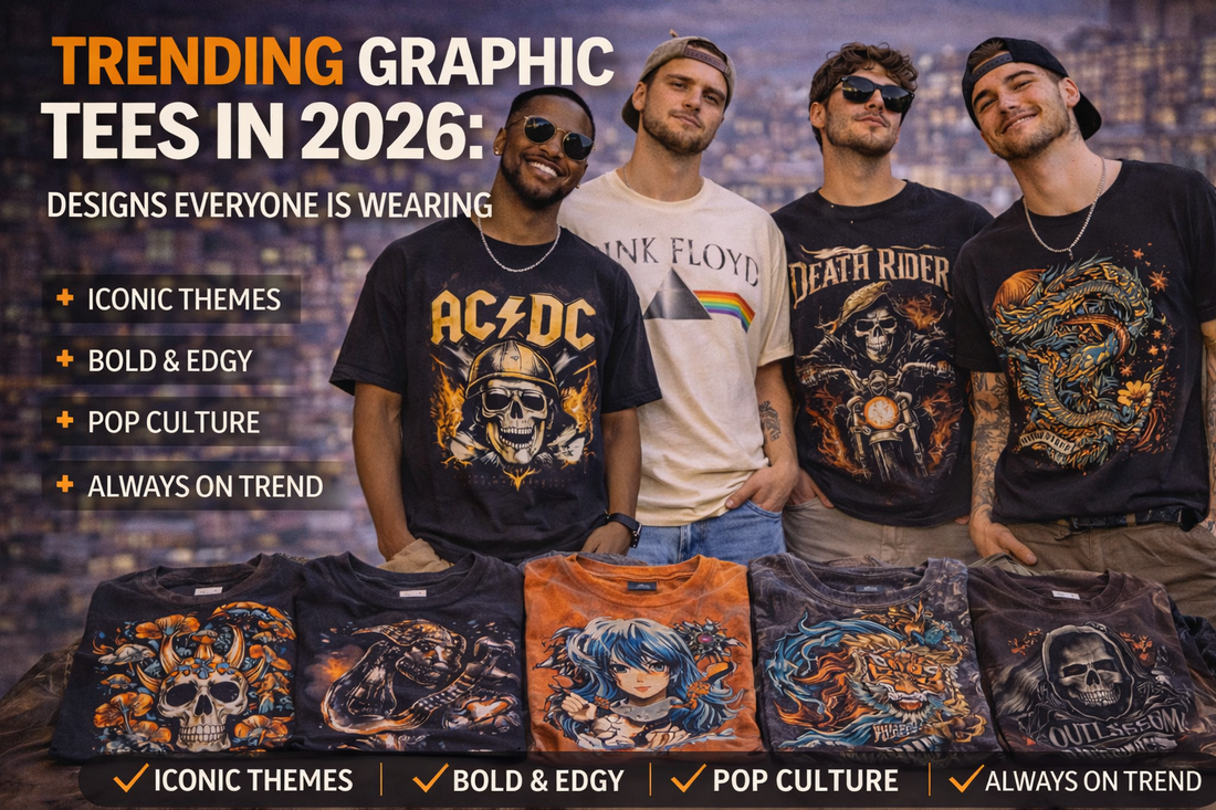 Vintage graphic tees and meme culture are dominating 2026 fashion. Discover why Gen Z is spending big on authentic tees — and what it means for creators and brands.