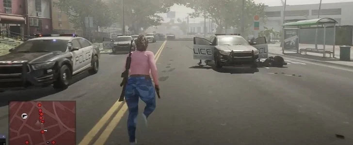 Viral GTA 6 leaked gameplay footage real or fake AI generated modded GTA 5 explained 2026