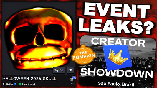 Roblox's teaser confirms a Halloween 2026 event is coming. Here's what's official vs. leaked — The Pumpkin, the Riddling Skull, and Orange.