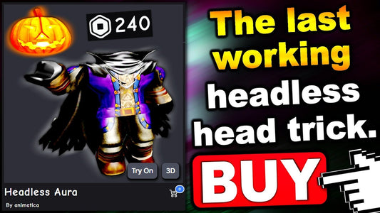 Skip the 31,000 Robux Headless Horseman. Here's how the Headless Aura animation trick fakes the headless look for a fraction of the price.