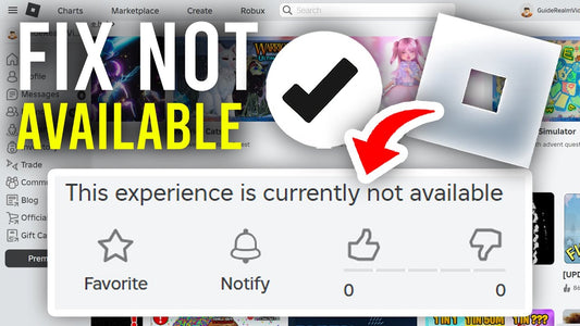 Roblox says this experience is currently not available? Learn every real reason it happens — including the 2026 age update — and the fixes that actually work.