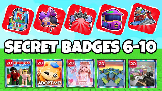 Full guide to secret badges 6-10 in The Hunt Roblox 20 — Rocket Arena phone code, Apocalypse Rising 2 journal hunt, Robloxian High School vault, Adopt Me eggs and Dress to Impress items.