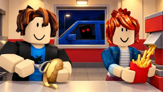 Sell Fries Roblox guide: how to make fries fast, every anomaly and its fix, the hidden key route, upgrades and classes. Read before your first night shift.