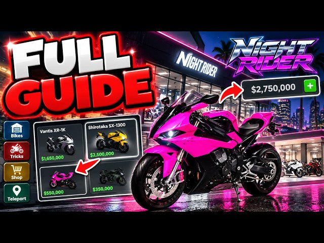 Night Rider Roblox Complete Guide