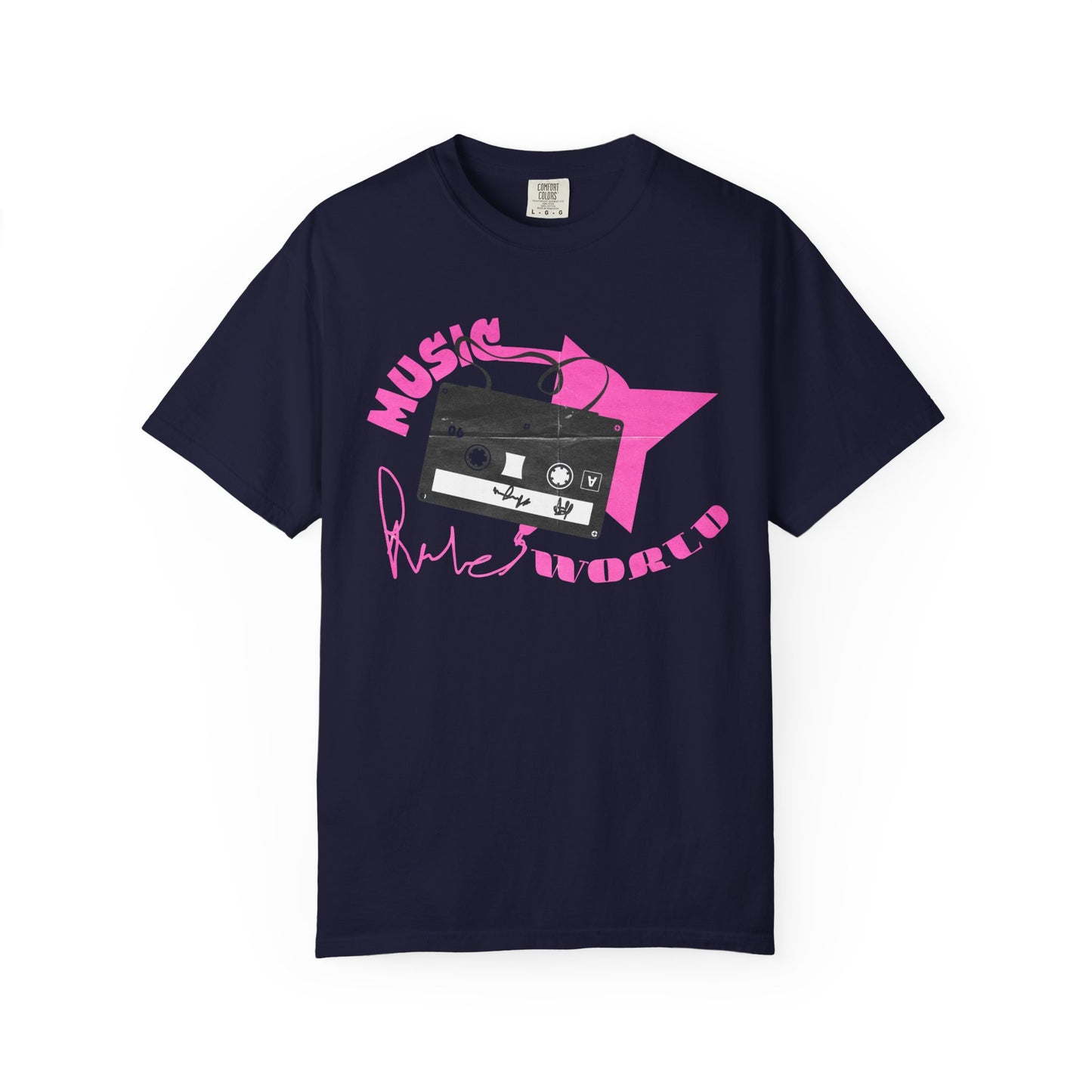 Music Nostalgia Graphic T-Shirt | Vintage Cassette Apparel | Retro Music Tee