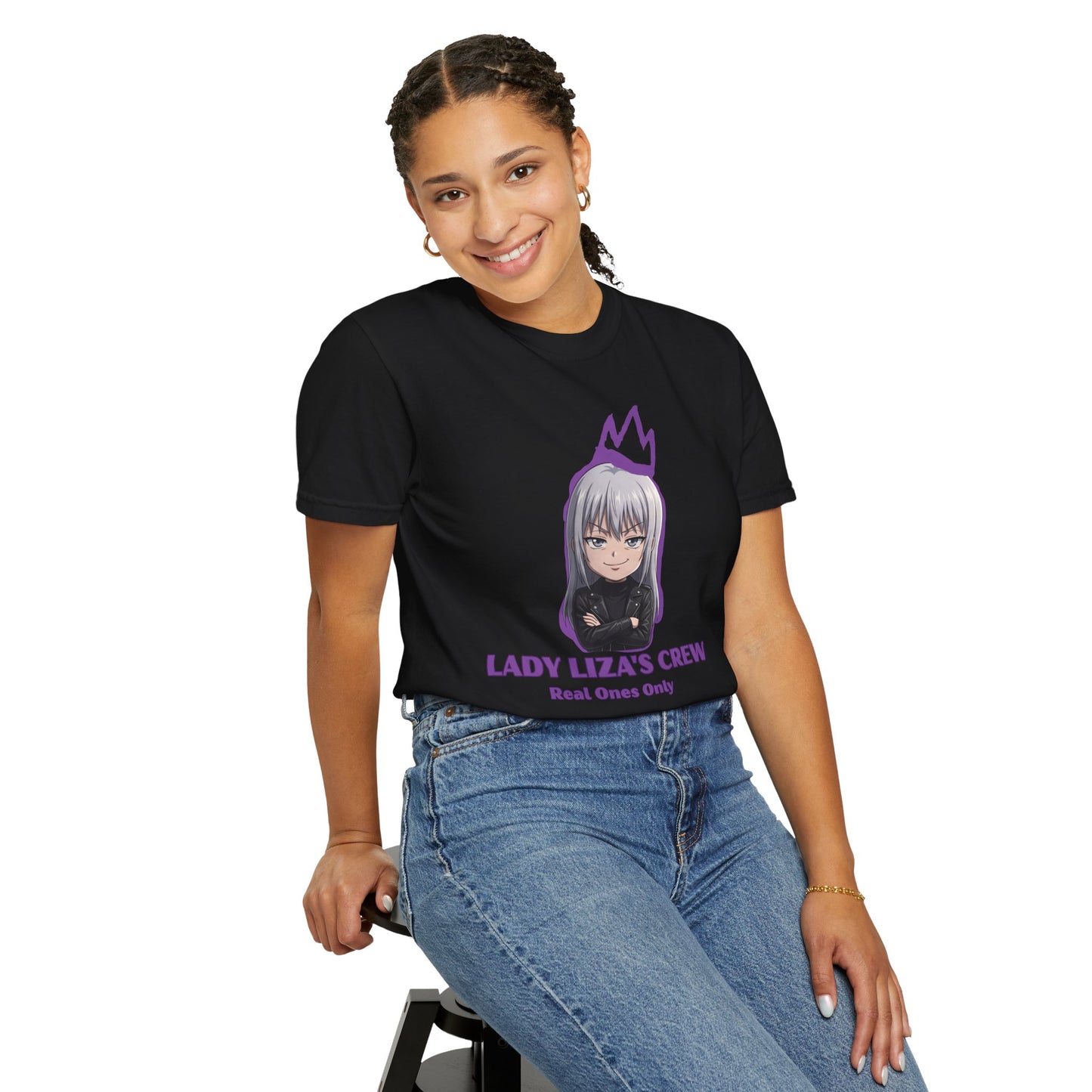 Why Am I Baby Mafia T-Shirt | Lady Liza Crew Anime Shirt | Mafia Comedy Tee