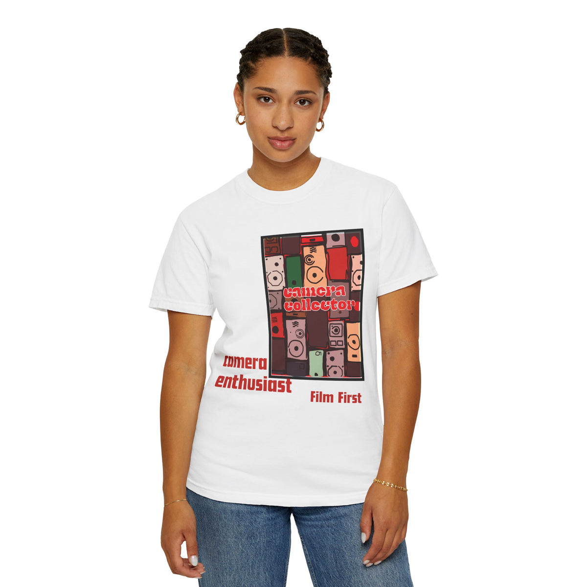 Camera Enthusiast Graphic T-Shirt | Film Photography Apparel | Collector Tee