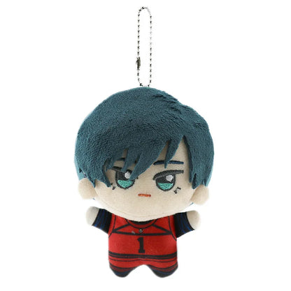 10cm Mini Plush Blue Lock characters with PP cotton filling