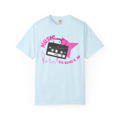 Music Nostalgia Graphic T-Shirt | Vintage Cassette Apparel | Retro Music Tee