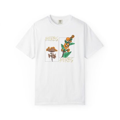 Botanical Herbs Graphic Tee | Herbalist Lifestyle Shirt | Plant Medicine Apparel
