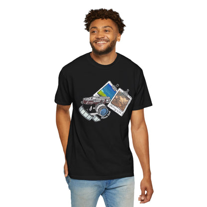 Vintage Camera & Polaroids T-Shirt — Photography Lover Graphic Tee
