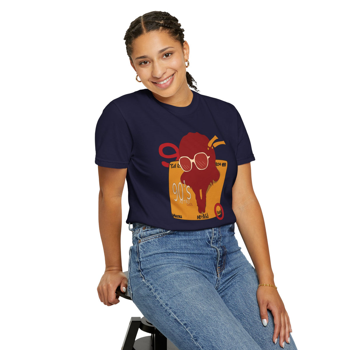 90s Nostalgia Graphic T-Shirt | Retro Tech Apparel | Y2K Shirt