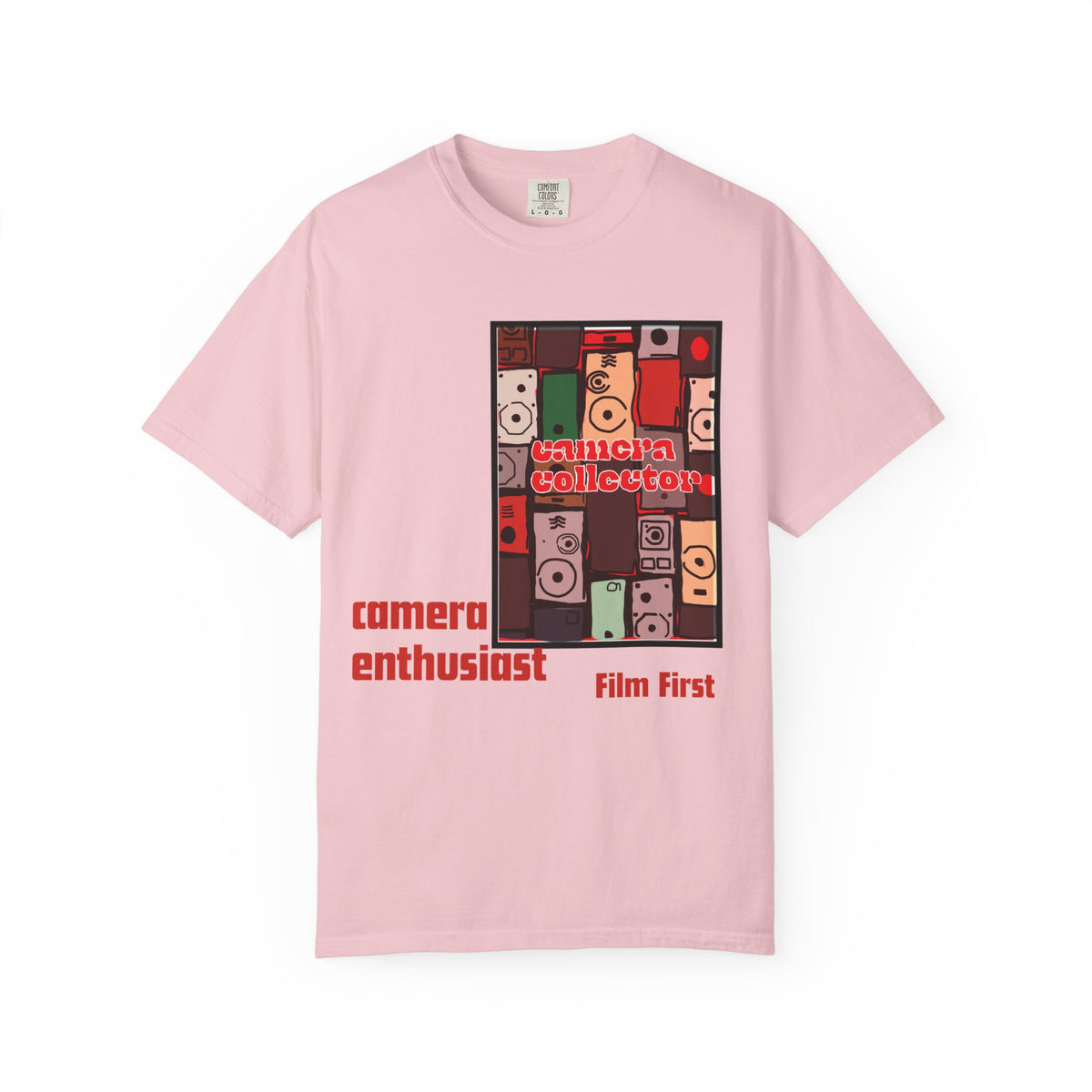 Camera Enthusiast Graphic T-Shirt | Film Photography Apparel | Collector Tee