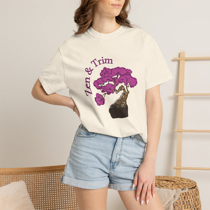 Zen & Trim Bonsai T-Shirt — Relaxed Tree Care Graphic Tee