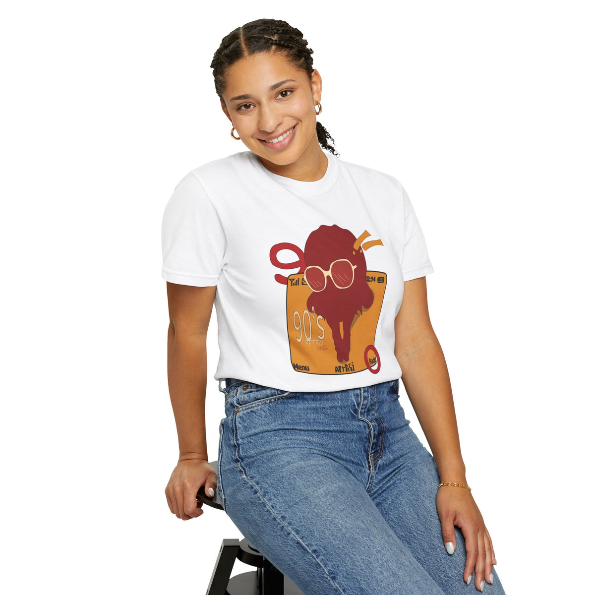 90s Nostalgia Graphic T-Shirt | Retro Tech Apparel | Y2K Shirt