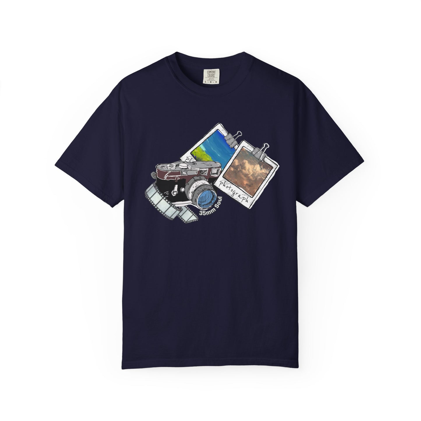 Vintage Camera & Polaroids T-Shirt — Photography Lover Graphic Tee
