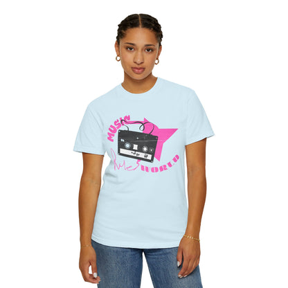 Music Nostalgia Graphic T-Shirt | Vintage Cassette Apparel | Retro Music Tee