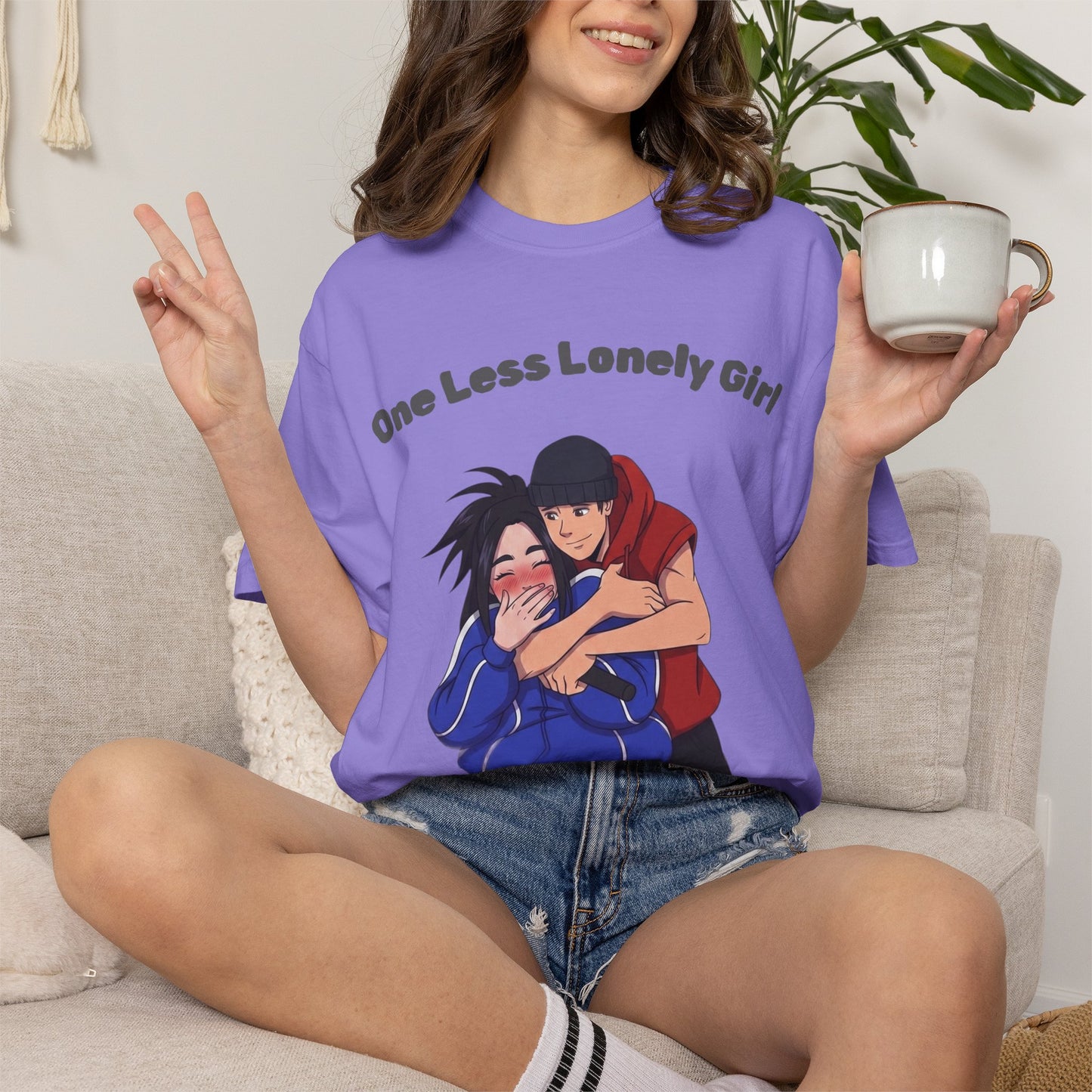 One Less Lonely Girl T-Shirt | Justin Bieber Billie Eilish Coachella 2026 Graphic Tee