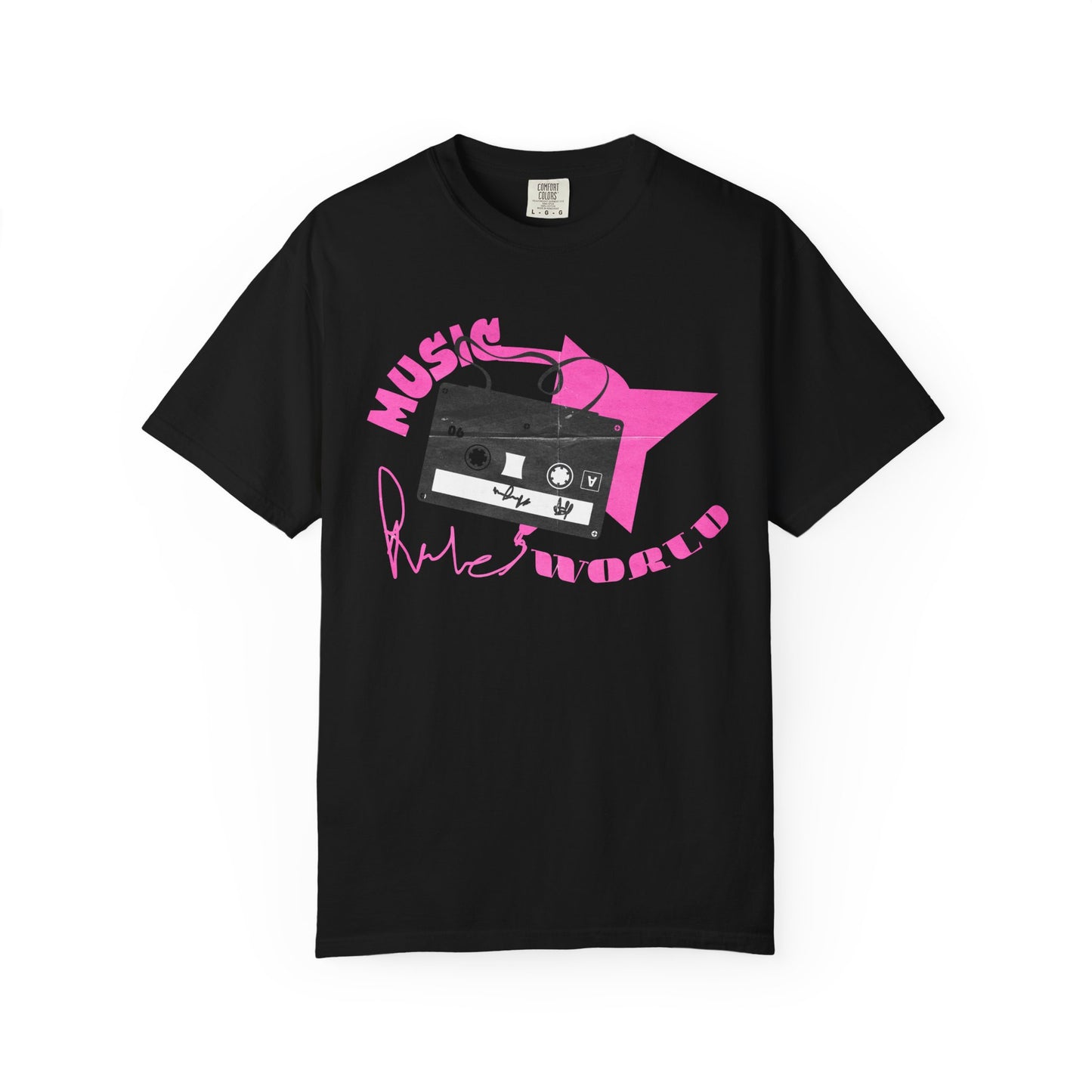 Music Nostalgia Graphic T-Shirt | Vintage Cassette Apparel | Retro Music Tee