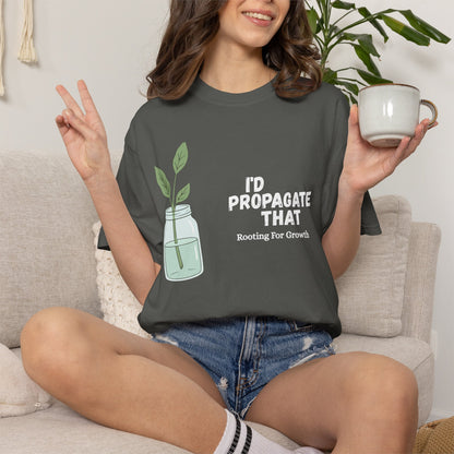 Plant Propagation T-Shirt | Plant Cutting Graphic Tee for Plant Parents & Propagators